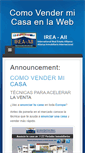 Mobile Screenshot of comovendermicasa.info